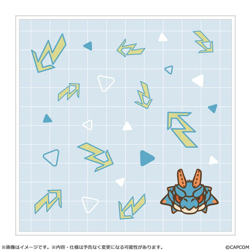 『モンスターハンター』モンでふぉ ハンドタオル ラギアクルス